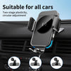 M7 Intelligent Sensing Fast Wireless Charging Car Holder(Black)