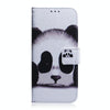 For Asus Zenfone 9 Coloured Drawing Leather Phone Case(Panda)