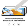 10 PCS For Xiaomi Poco C40 ENKAY Full Glue 0.26mm 9H 2.5D Tempered Glass Full Film