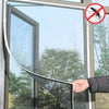 Fly Bug  Mosquito Net Door Window Net Netting Mesh Screen Curtain Protector Flyscreen Insect DIY, Size:1.3x1.5m(White)