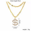 Hip-Hop S Shape Necklace Sweater Chain