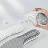 5pairs Super Soft High Elasticity Sports Insoles Summer Insoles, Size: 39(Grey)
