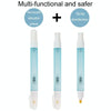 Alcohol Pen Touchless Elevator Push Epidemic Stick Spray Pen(White)