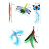 Cat Teaser Wand with Suction Cup Base - Random Colour