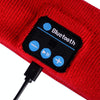 Knitted Bluetooth Headsfree Sport Music Headband with Mic for iPhone / Samsung and Other Bluetooth Devices(Red)