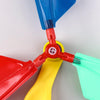 Homemade Propeller Balloon Helicopter Pupils Manual DIY Science Technology Invention Toy