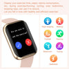 GX08 1.69 Inch Square Screen Smart Watch Supports Heart Rate Detection, Blood Pressure Detection, Blood Oxygen Detection(Black)