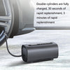 YANTU A22 Car Dual-Cylinder Car Wireless Smart Digital Display Portable Tire Air Pump, Specification: Wireless White