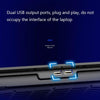ICE COOREL N106 Laptop Base Adjustment Radiator Dual-Fan Notebook Cooling Bracket, Colour: Luxury Version (Knight Dark)