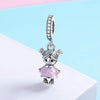 S925 Sterling Silver Sweet Companion Beads DIY Bracelet Necklace Accessories