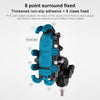 MOTOSLG Crab Motorcycle Phone Clamp Bracket M10 Ballhead Mount with Anti-theft Lock(Black)