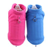 Grey Fleece Dog Coat, XL | French Bulldog, Pug | Winter Warm