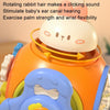Infant Puzzle Busy Hand Grasping Ball Baby Grasping Sensory Training Early Learning Toys(Rabbit)
