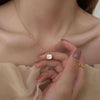 Ladies Light Luxury Bowknot Necklace Clavicle Chain, Specification:XL1344