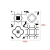 Kitchen Waterproof And Oil-Proof Background Wall Stickers Bathroom Thickened Tiles Self-Adhesive Tile Wall Stickers(GXH-06)