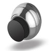 Fully Disassembled Rotating Tabletop Ball Decompression Gyroscope Tabletop Toy, Specification:Diameter 45mm(Black)