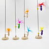 10 PCS Nodding Woodpecker Decompression Vent Children Educational Toys, Colour: Colorful Single Bird (Color Random Deilvery)