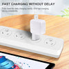 XJ-12W 12W USB Port Travel Charger for iPad Series / iPod Series / iPhone Series , EU Plug