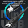 USB Car Charge 12V To 5V Navigation Instrument Reduction Line(Android Right Bend)