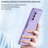 For Samsung Galaxy Z Fold2 5G Armor Foldable Phone Case(Purple)