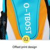 O-TBOST Outdoor Casual Multifunctional Crossbody Backpack(Sky Blue And Yellow)