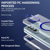 For Samsung Galaxy Z Fold4 lce Folding Series MagSafe Integrated Clear PC Phone Case(Royal Blue)