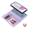 For Samsung Galaxy A36 5G BETOPNICE BN-005 2 in 1 Detachable Imitate Genuine Leather Phone Case(Light Purple)