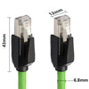 3m CAT6 Double Shielded Gigabit Industrial Cable Vibration-Resistant And Highly Flexible Drag Chain Cable