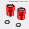 4pcs /Set For GR Metal Car Tire Valve Modification, Color: Red
