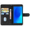 Leather Phone Case For Alcatel 1/1 2019&2021 / Vodafone Smart E9(Black)