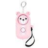 Pink Bear Personal Alarm 130dB LED Safety Alarm with Light