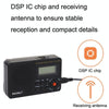 BAIJIALI BJL-166 Full Band Retro Radio Multifunctional Built-In Speaker Player(Black)