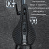 WEST BIKING Road Bicycle Carbon Fiber Ultralight Breathable Seat(Black)