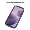 For Redmi K70 / K70 Pro ENKAY Hat-Prince Translucent Matte TPU Shockproof Phone Case(Purple)