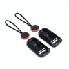 MBL-00 1 Pair Tail Rope + 1 Pair Quick Release Plate Camera Quick Release Buckle Combination(Red)