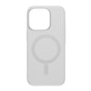 For iPhone 14 Pro Max Nano Series PC MagSafe Phone Case(Silver)