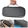 For ASUS ROG Ally Game Console EVA Leather Grain Handbag Clutch Protective Bag(Black)