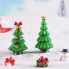 5pcs Simulation Christmas Tree Decoration Christmas Gifts Micro Landscape Snow Ornament, Style: No.4