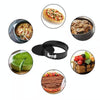 4 In 1 4 Inch /7 Inch /9 Inch /10 Inch  1 Heart and 3 Round Bakeware Cake Molds Baking Pans(Black)