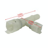 2pcs / Set For Cadillac Car Heater Hose Connector 15055343(White)