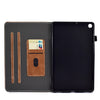 For Samsung Galaxy Tab A7 Lite T220 Cowhide Texture Horizontal Flip Leather Case with Holder & Card Slots & Pen Slot(Brown)