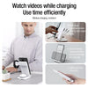 NILLKIN 3 in 1 Wireless Charger with Xiaomi S1 Pro Watch Charger, Plug Type:CN Plug(White)