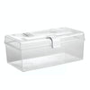 Portable Medicine Box Home Medicine Plastic Storage Box, Style: Long Large