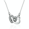 Love S925 Sterling Silver Lady Necklace(Silver)