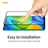 For Redmi 10X 4G / Redmi Note 9 5 PCS ENKAY Hat-Prince Full Glue 0.26mm 9H 2.5D Tempered Glass Full Coverage Film