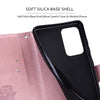 For Xiaomi Redmi 10A 4G Rose Embossed Flip PU Leather Phone Case(Rose Gold)