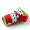 2 PCS 1.5m Button Measuring Tape Tool Measuring Clothes Waist Bust Measurement Sewing Tools