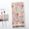 180 X 85cm  Women Cotton And Linen Scarf Retro Splicing Bohemian Printed Silk Shawl SL1903-006