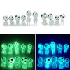 10models/set Halloween Alien Ghost Micro Landscape Ornament(Green Light)