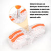 10 PCS Multi-Function Branch Wire Butt Copper Wire Quick Connection Terminal, Model: F13 Blue Handle One in Three Out